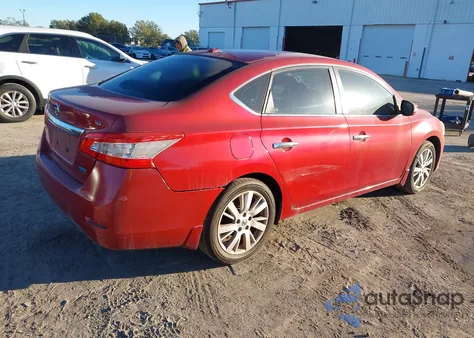2013 Nissan Sentra Sl z USA, uszkodzony, nr VIN 3N1AB7AP9DL626158